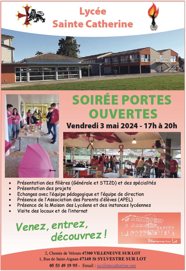 Portes ouvertes lycée 2024